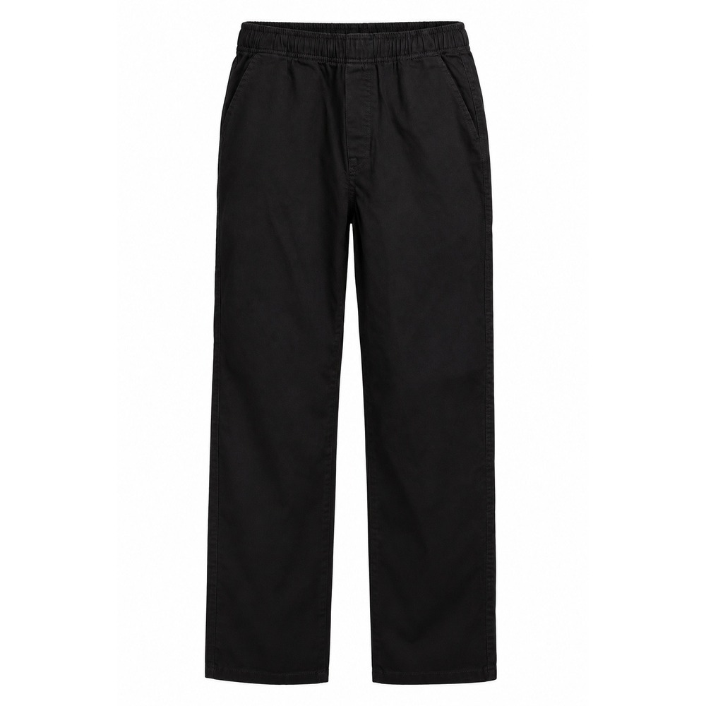 HM Boys Black Cotton Chino Pants Elastic Waist Size 14Y+ US 20 NEW